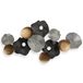 Versa Wanddecoratie Metaal 6,4 x 49,5 x 90,8 cm