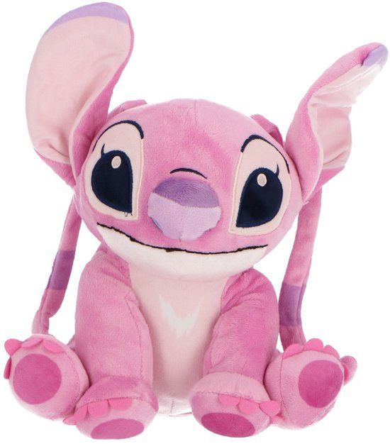 4KidsOnly Lilo & Stitch Pluche Spaarpot - Angel - Roze