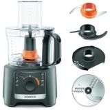 Kenwood FDP31.020GY keukenmachine, 800W, 2,1 liter kom, 2 snelheden + pulsfunctie, inclusief accessoires