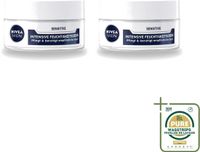 Nivea Men Crème intensive pour le visage sensible - 2 x 50 ml