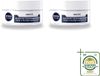 Nivea Men Crème intensive pour le visage sensible - 2 x 50 ml