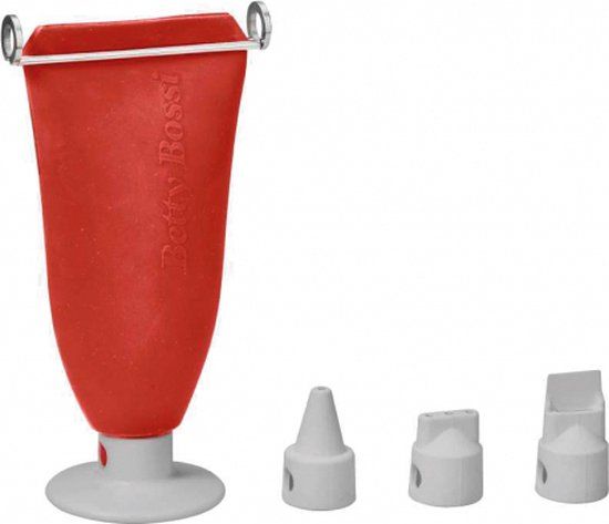 Betty Bossi Chocolate Deco - Rood - Kunststof