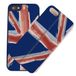 i-Paint UK Hoes Blauw, Rood voor Apple iPhone 5, 5S