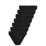 s.Oliver Slip 7-pak Mannen Zwart Effen Katoenen jersey