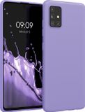 kwmobile telefoonhoesje geschikt voor Samsung Galaxy A51 - Back cover in violet lila