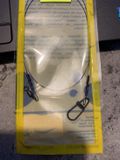 Spro Matte Black 1x1 Titanium Wire Leader (1 pc) - 40cm - 20 kilo