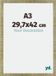 Your Decoration - Cadre photo A3 29,7x42 cm - MDF - Or antique - Mura