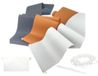 time4blinds - Verticale Jaloezie Vervangingslamellen - Set inclusief 1 lamel, gewicht, hanger en bodemketting - breedte 89mm - lengte 1260mm - Blauw