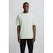 Vänner Vänner relaxed T-shirt met backprint lichtgroen
