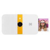 Kodak Smile Instant Print Digitale Camera - Slide-Open 10Mp Camera - Wit/Geel