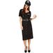 Tectake Dressforfun Politieagente S - verkleedkleding kostuum halloween verkleden feestkleding carnavalskleding carnaval feestkledij partykleding - 301404