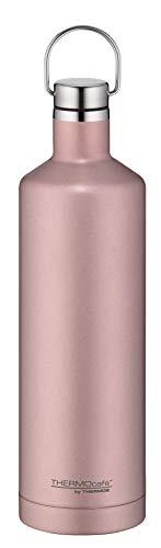 THERMOcafé by THERMOS Traveler Bottle 4070.284.075 Thermosfles, roségoud, 750 ml, roestvrij staal, 100% dicht, ook bij koolzuur, isoleerfles 12 uur warm, 24 uur koud, BPA-vrij, 4070.284.075