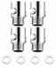 Vanne de douche - Set van 4 voor waterstroomregeling