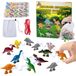 Dinosaurus jeu d'échecs magnétique avec 20 pièces