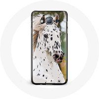 Maniacase Etui voor Samsung Galaxy A3 Appaloosa wit paard