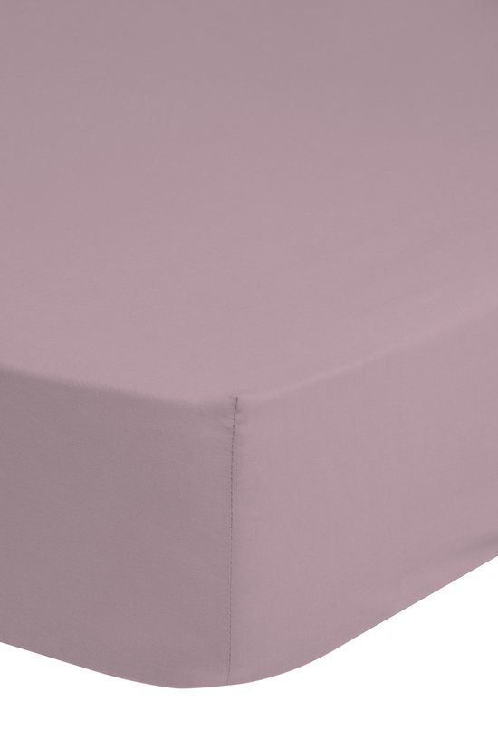Good Morning Lits-jumeaux 180x220 cm hoeslaken zacht roze 100% Katoen renforce