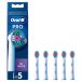 Oral-B Pro 3D Opzetborstels voor elektrische tandenborstel, 5-delig, wit