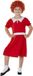Smiffys Singing Orphan Kinder Kostuum - Kids 6 Jaar - Rood