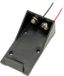 Tru Components BH9VA Batterijhouder 1 9V (blok) Kabel