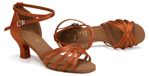 BURTAN "HAVANA" LATINO SALSA BACHATA KIZOMBA chaussures de danse - beige, 5 cm