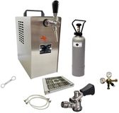 HAJUS AG Biertap JET 30 - refroidisseur sec à 1 robinet jusqu'à 35 l/h, tête de robinet Koš