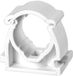 Polmark - Installatiebuis Houder - Gesloten - 18MM - 10 Stuks - Wit