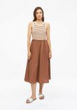 s.Oliver Robe en mélange de tissus avec poches latérales