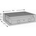 Werka Pro Housse de protection pour plancha à gaz 66x50x22cm