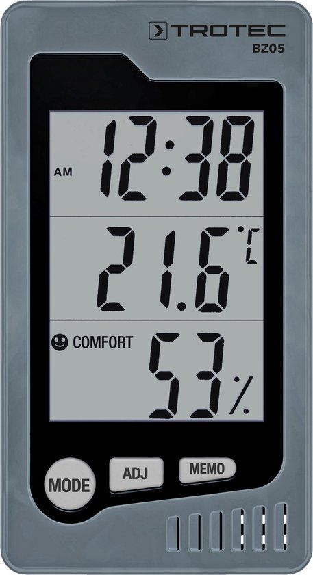TROTEC BZ05 Ruimte thermohygrometer