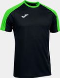 Joma Eco-Championship Shirt Korte Mouw Kinderen - Zwart / Fluo Groen