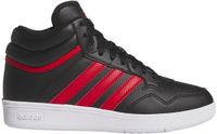 Adidas Hoops 4.0 Mid Kinder Hohe Sneaker Schwarz/Rot EU 37 1/3