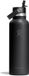 Hydro Flask Standard Mouth Flex Straw Cap Drinkfles (621 ml) - Black