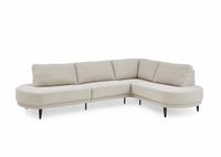 ATLANTIC home collection Hoekbank Ronny, BxDxH: 279 cm x 113 cm x 82 cm, hoek naar keuze re/li monteerbaar