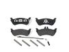 Brembo P 50 044 Remblokkenset, schijfrem - (4-delig)