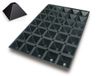 Lacor 66768 Piramidevorm van siliconen, 65 x 65 x 35 mm, 60 x 40 cm