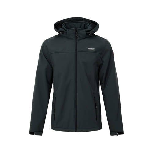 Nordberg Eldgrim donkergroen softshell jas