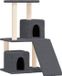 vidaXL Kattenmeubel met sisal krabpalen 82 cm donkergrijs