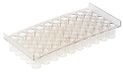 NeoLab 2-2312 LaboBox-systeem, frame voor flesjes tot 12,5 mm, 5 x 10 plaatjes, transparant