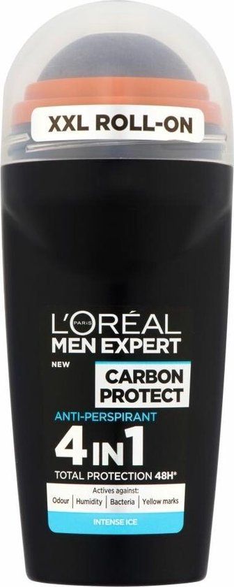 L'Oréal Men Expert Carbon Protect 5in1 Deodorant Roller - 50ml