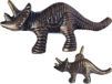 Cupboard Bol Kast knop dinosaurus Brons