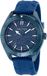 Nautica Nct Windward Quartz Analoog Horloge Blauw Kast: 100% Roestvrij Staal | Armband: 100% Siliconen 46 mm NAPWWS603, NAPWWS604