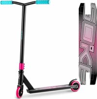 SOKE Stuntstep - 82cm - Max 100kg - Zwart/Roze/Mint