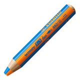 STABILO woody 3 in 1 duo watercolour pencil orange/blue