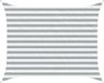 vidaXL Zonneschaduw Lichtgrijs en wit 2 x 2,5 m Polyester Oxford