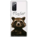 ERT GROUP mobiel telefoonhoesje voor Samsung S20 FE / S20 FE 5G origineel en officieel erkend Marvel patroon Rocket 006