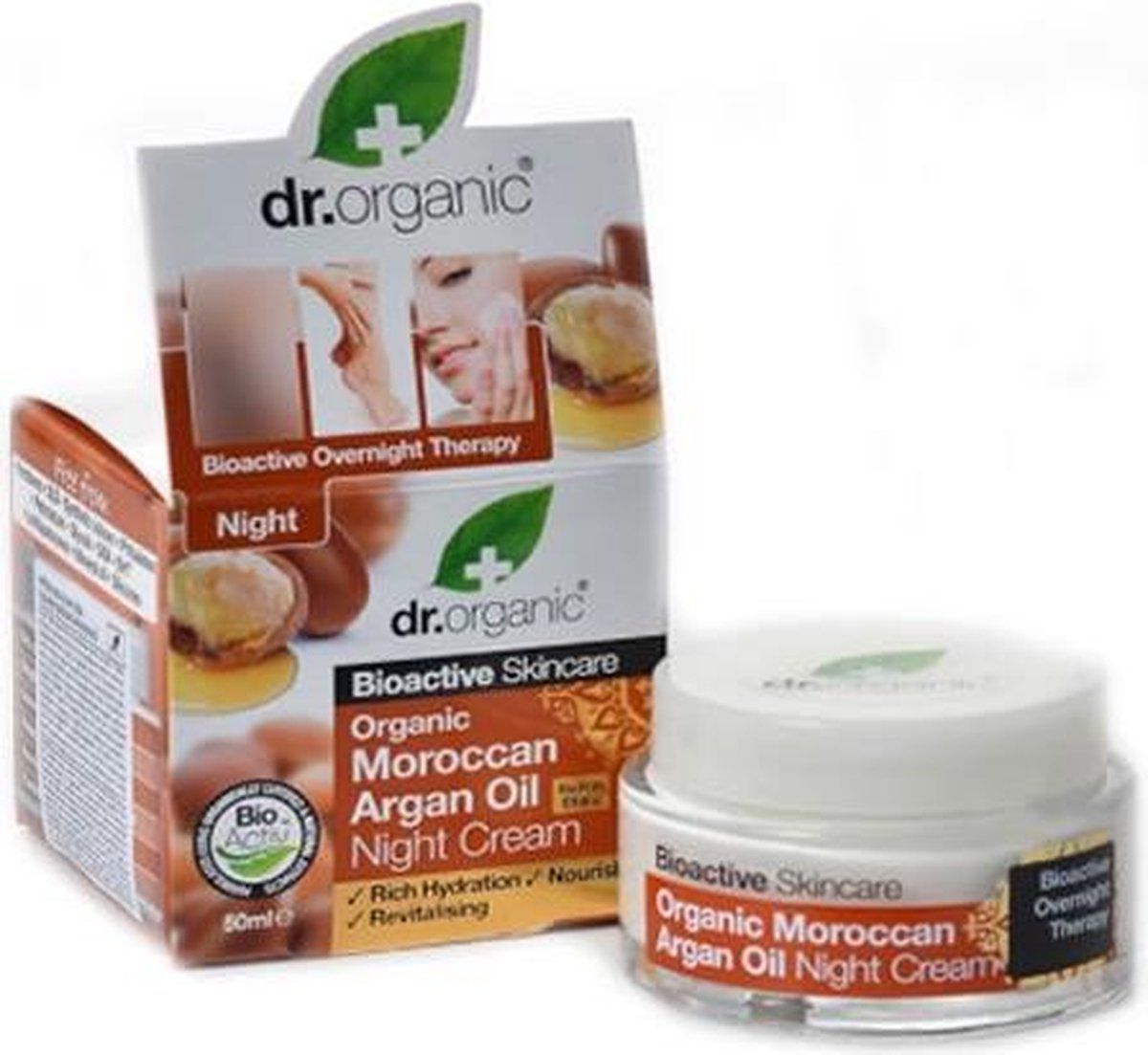 Dr. Organic Moroccan Argan Oil Night Cream 50ml
