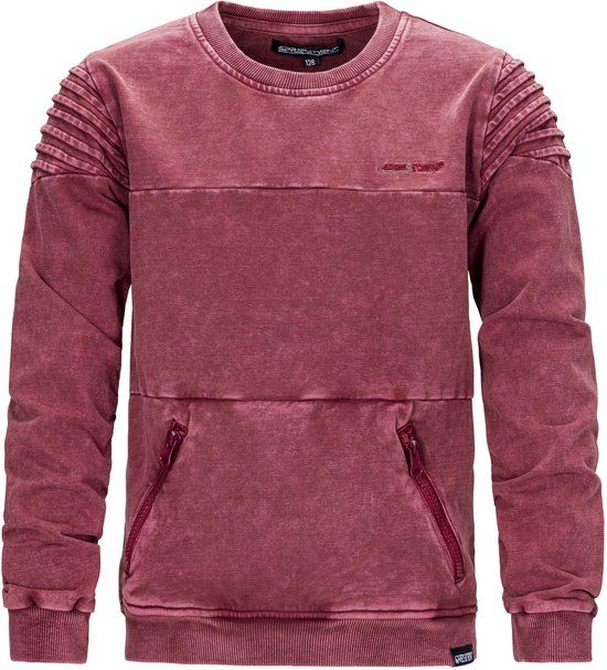 4PRESIDENT Sweater jongens - Red - Maat 80
