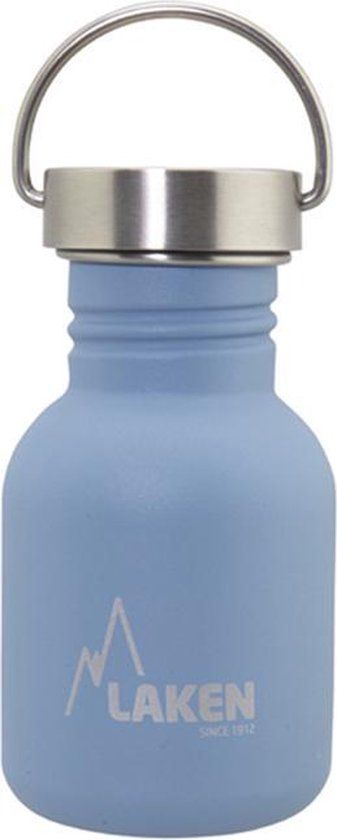 Laken RVS Basic Steel Bottle - 350ml - Blauw