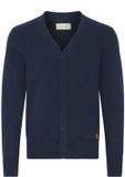 Blend Trui BHFinex Lange Mouw V-hals Effen Polyester Kledingblauw XXL