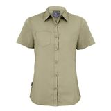Craghoppers Dames Expert Womens Kiwi shirt met korte mouwen Button Down Shirt (Pack van 1)